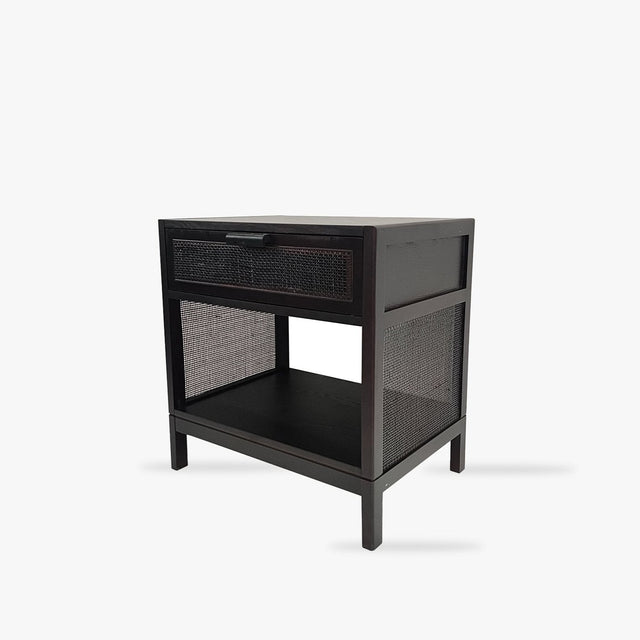 Emmerson Caned Side Table - Niles Brothers