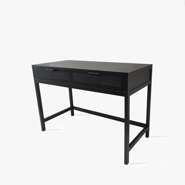 Emmerson Caned Writing Desk - Niles Brothers