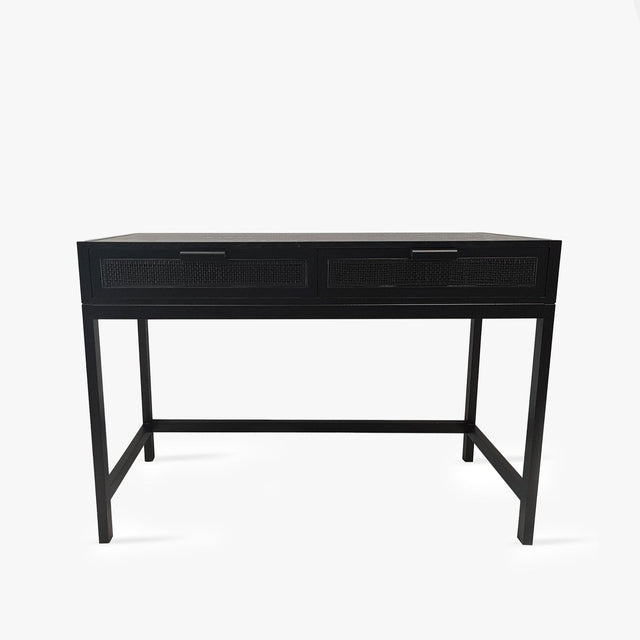 Emmerson Caned Writing Desk - Niles Brothers