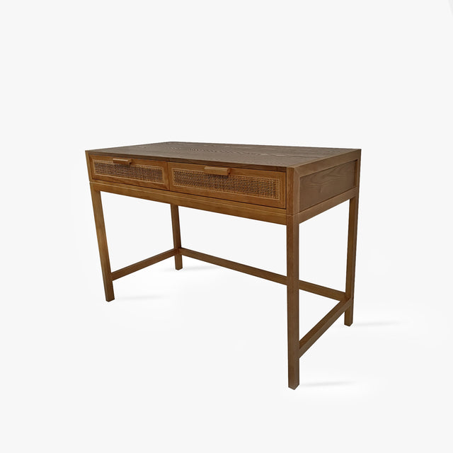 Emmerson Caned Writing Desk - Niles Brothers