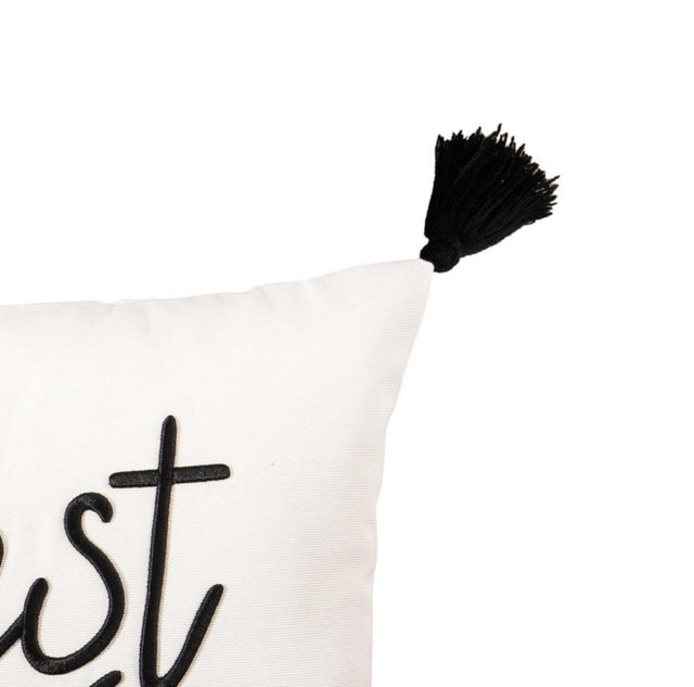 Be Our Guest Embroidered Pillow - Niles Brothers